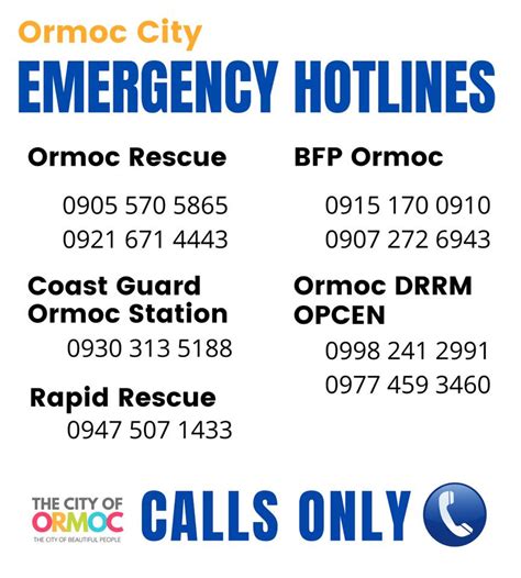 Please save these emergency numbers, .